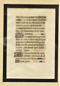 Leaf from a Book of Hours, from Bruges or Ghent Image