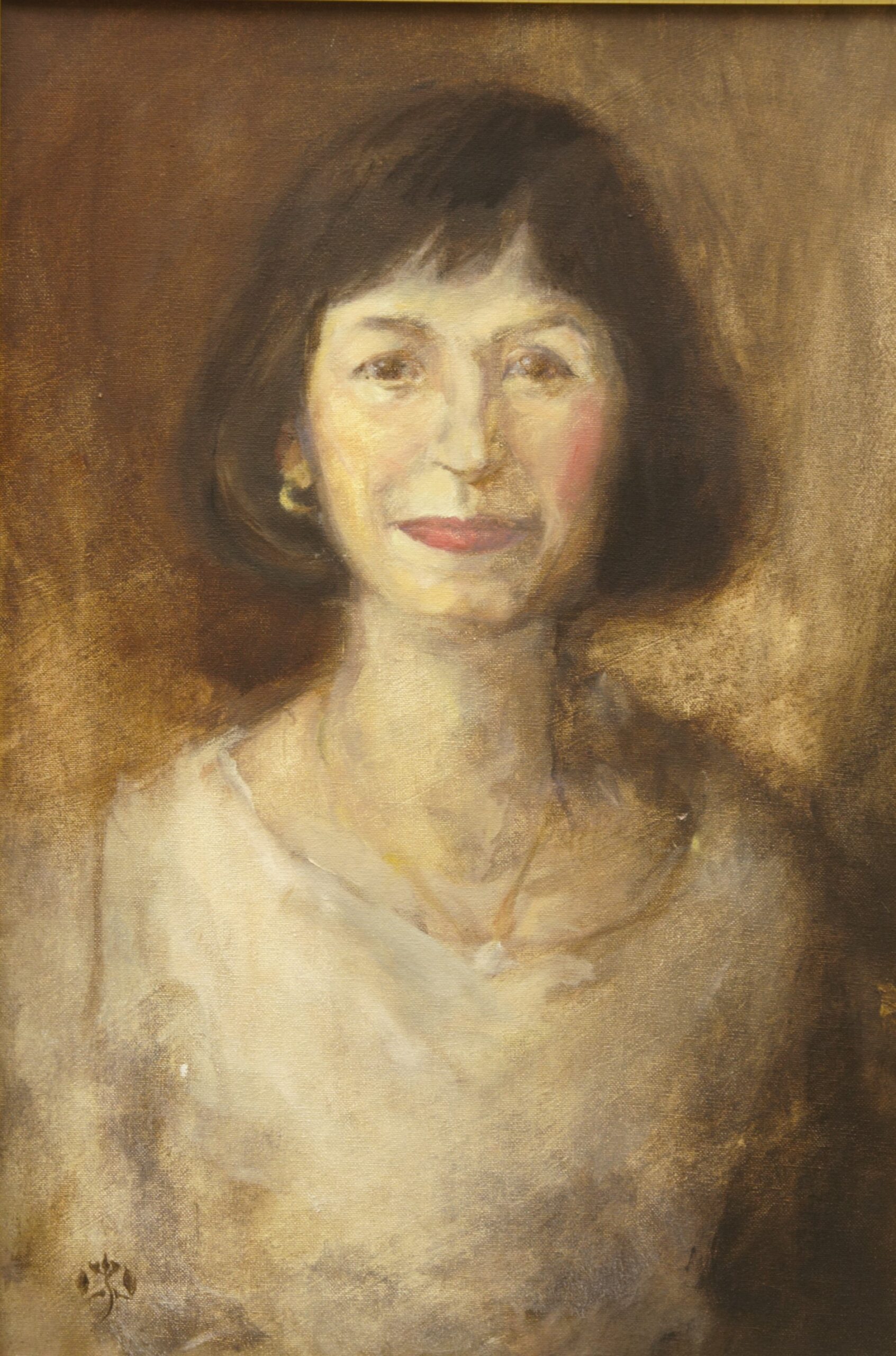 Portrait of Anna. M. Barnes Image